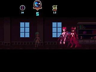 Haunted Hump House Halloween Hentai with Futa Monster Girl Chasing Cum